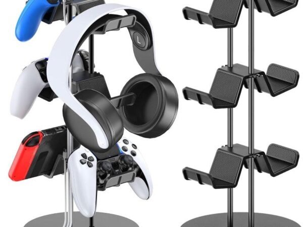 Multiple Controller Desk Stand — Kytok 6 Controller — Silver