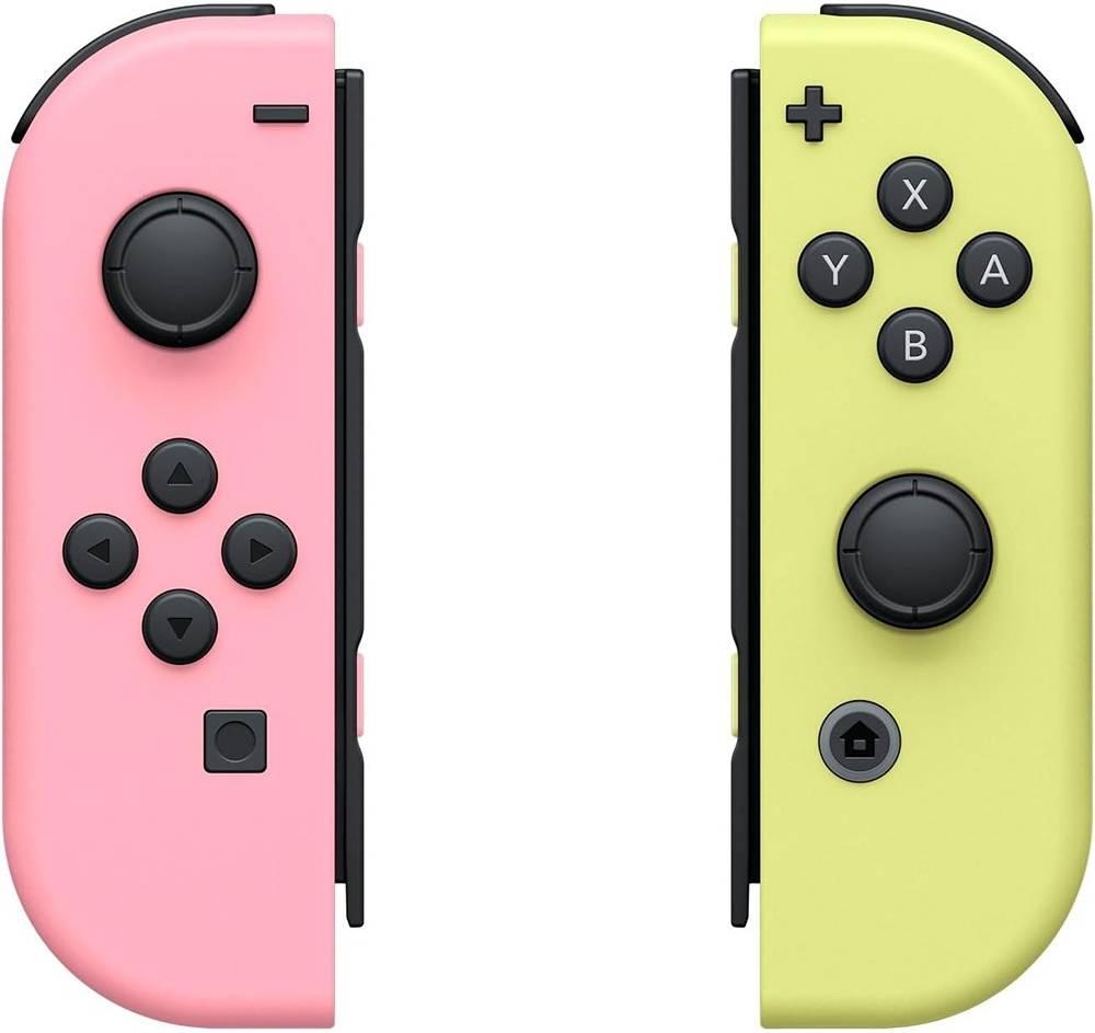 Nintendo Switch Joy-Con — Pastel Pink Yellow 01