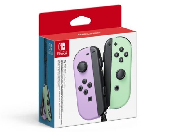 Nintendo Switch Joy-Con — Pastel Purple  Green