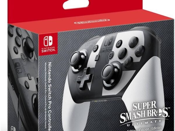 Nintendo Switch Pro Controller — Super Smash Bros