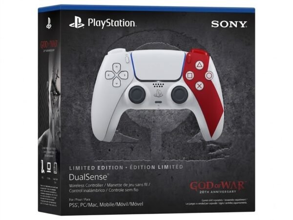 PlayStation 5 Controller - god of war 20th anniversary