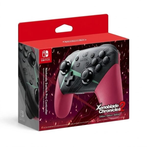 Nintendo Switch Pro Controller — Xenoblade 2 Edition