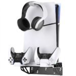PS5 Wall Mounted Cooling Stand With Controller Charger