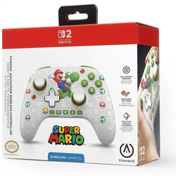 PowerA Nintendo Switch 2 Pro Controller - Mario & Yoshi