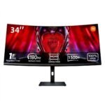 Xiaomi 34 Inch, Curved, QHD (2560 x 1440), 180Hz, 1ms
