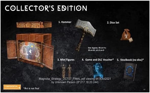 God of War Ragnarok Collectors Edition