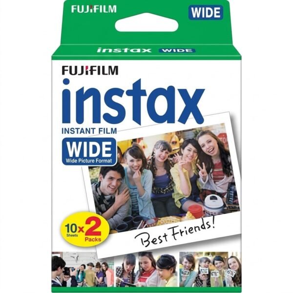 Fujifilm instax wide film (20 shot pack)
