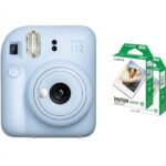 Fujifilm Instax Mini 12 - Pastel Blue + 2 Pack Film