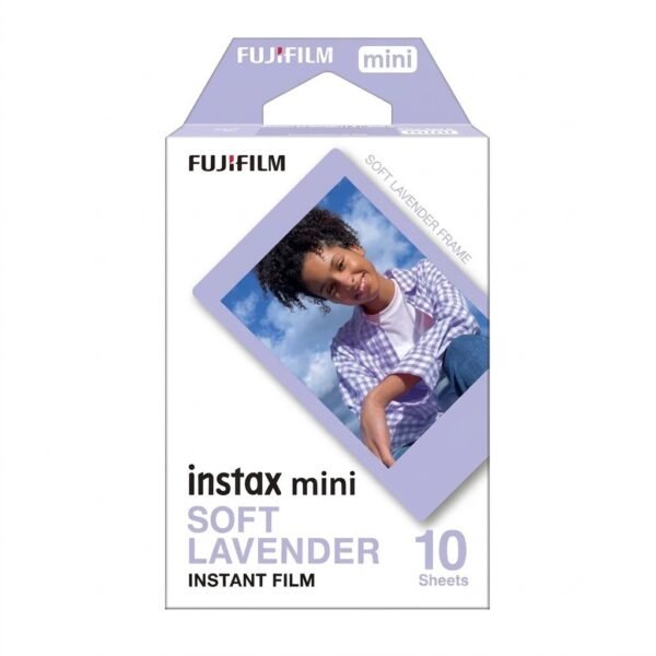 Fujifilm instax mini film - Soft Lavender (10 shot pack)