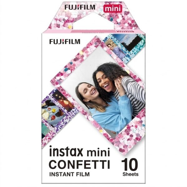 Fujifilm instax mini film - Confetti (10 shot pack)
