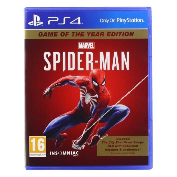 Marvels Spider-Man: Game of the Year Edition